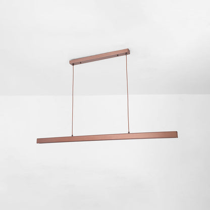 Simple Linear Pendant Light Modern Adjustable Ceiling Lamp