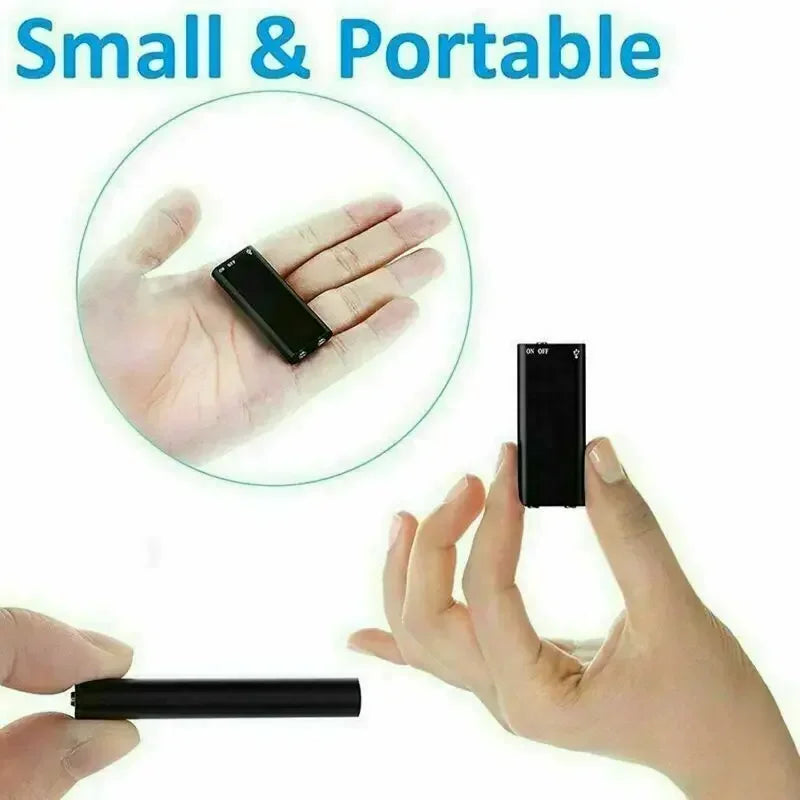 Small Handsfree Digital Voice Recorder