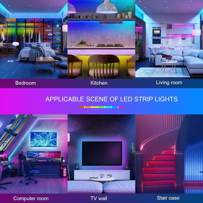 Color Changing LED Lights with Remote