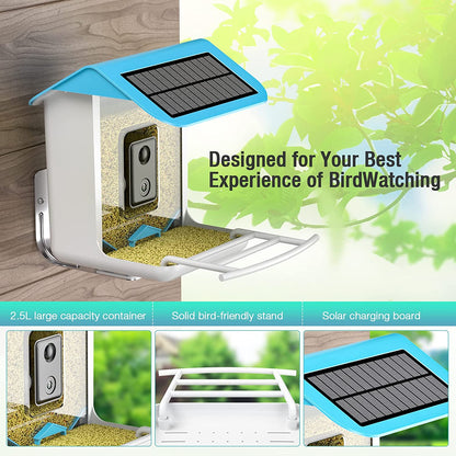 Wireless Smart Birdwatching WIFI Feeder Camera