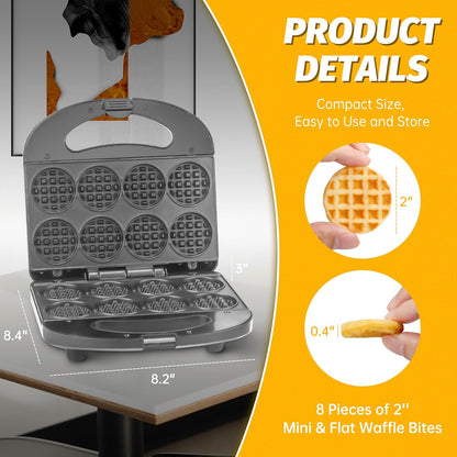 Compact Non Stick Waffle Maker