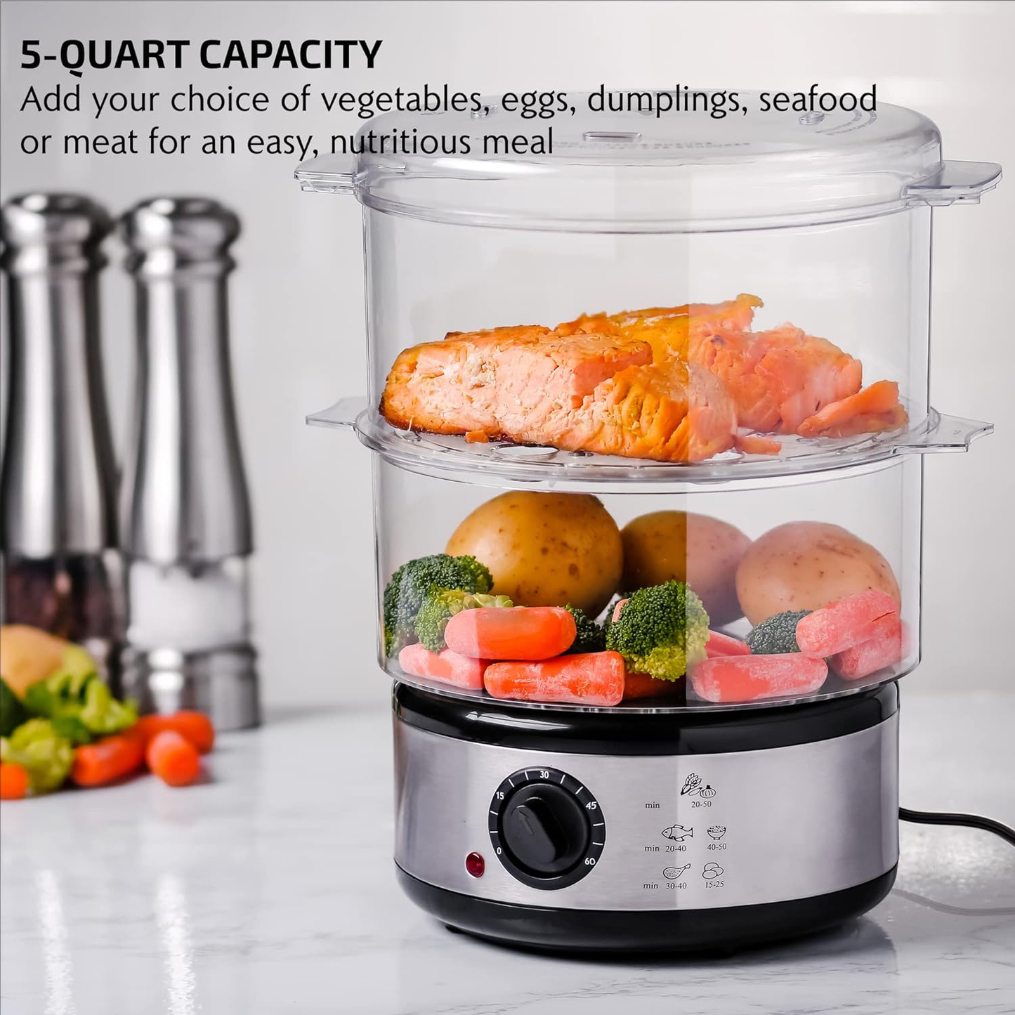 Fast Healthy Food Steamer Pot