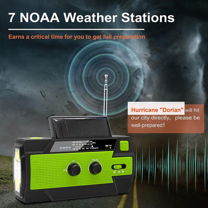 Portable Hand Crank Storm Radio