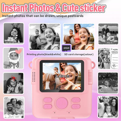 Fun Compact Instant Photo Camera For Children