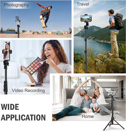 Compact Adjustable Phone Camera Tripod Stand