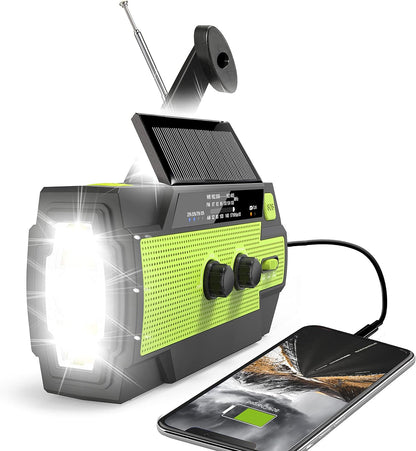 Portable Hand Crank Storm Radio