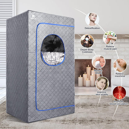 Compact Portable Steam Sauna Spa Kit