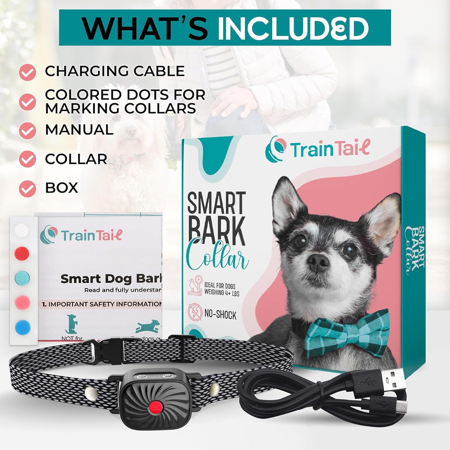 Effective Dog Bark Control Collar with Adjustable Vibration