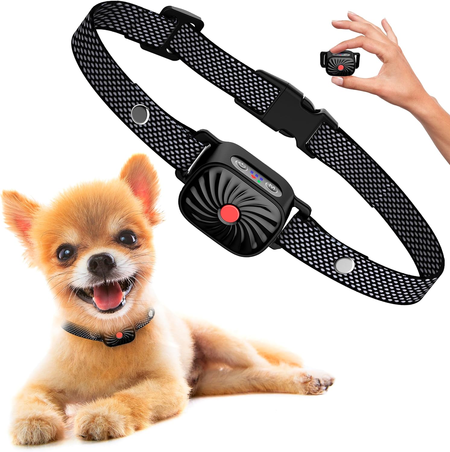 Effective Dog Bark Control Collar with Adjustable Vibration - Halri