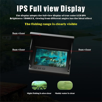 Compact Fishing Camera System with 4.3 LCD Display