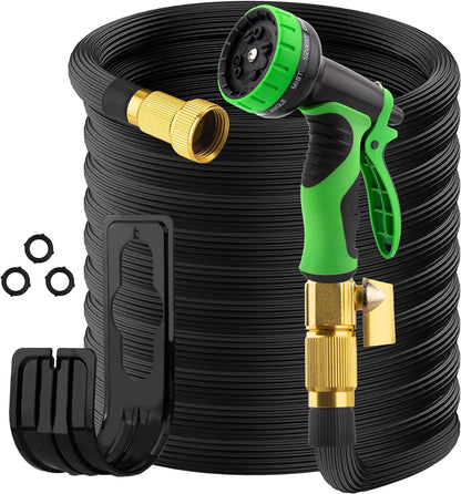 Flexible Water Hose With 10 Spray Settings Nozzle - Halri