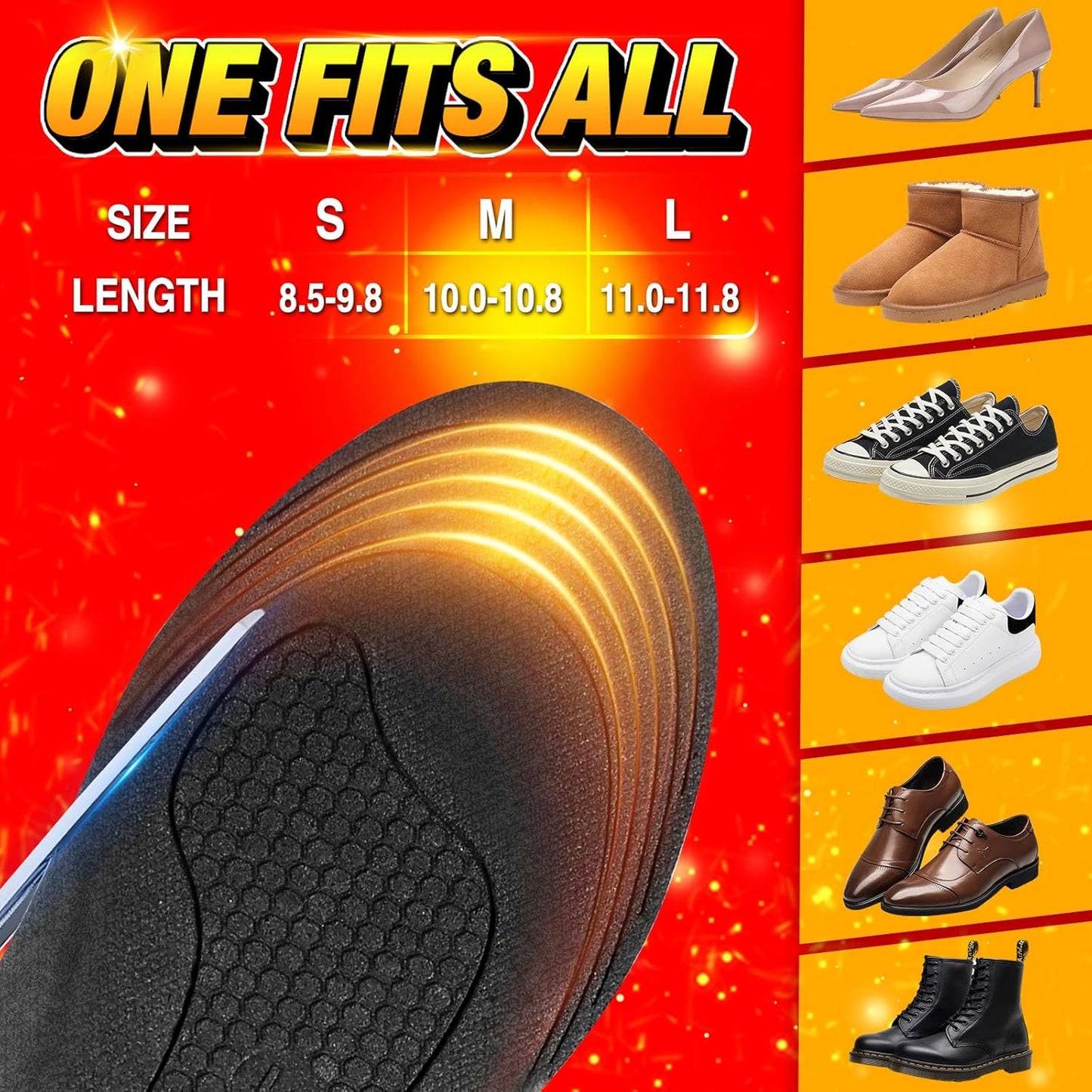Warm Electric Heat Insoles