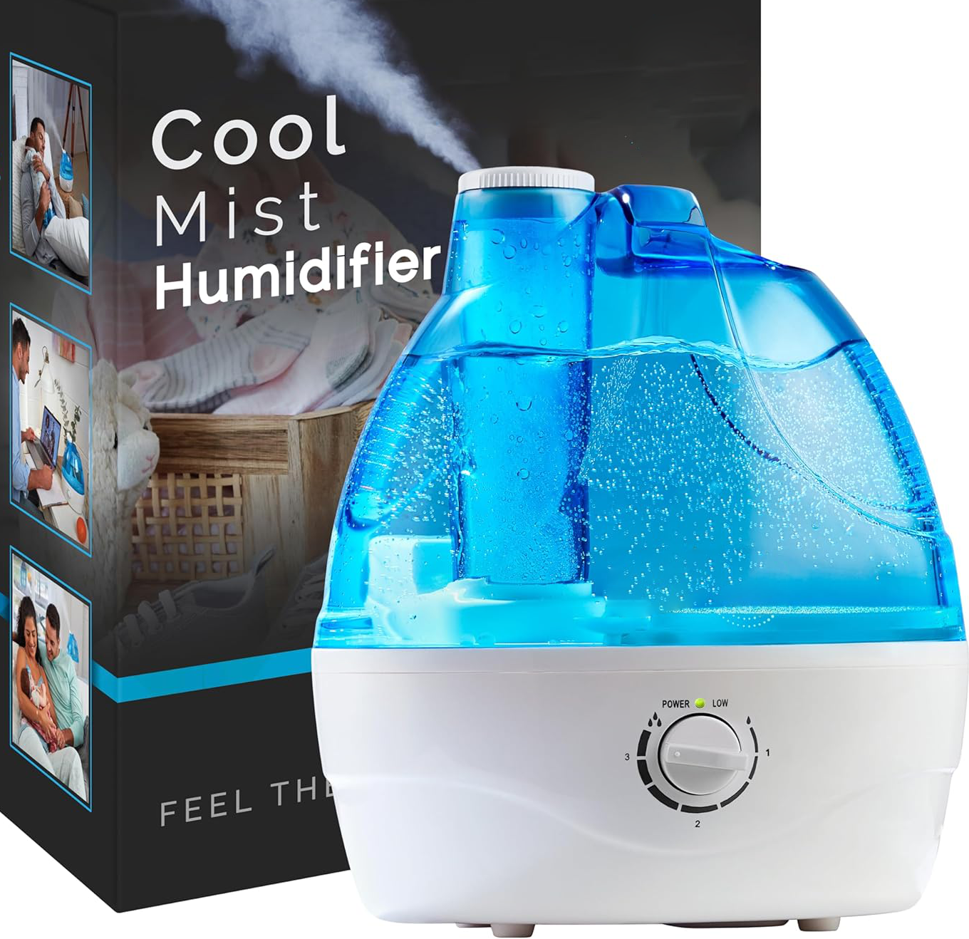 Fresh Air Ultrasonic Humidifier - Halri