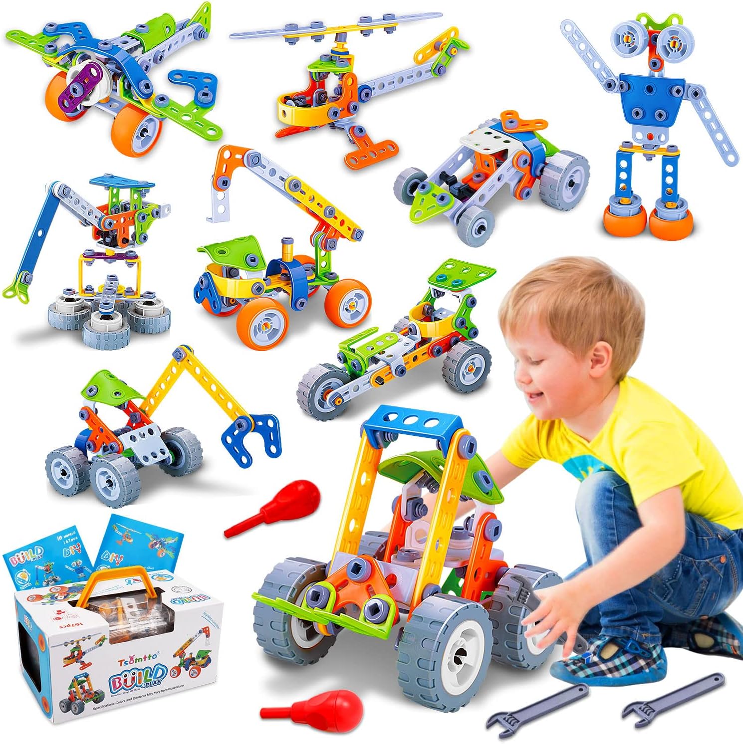 Kids Construction Toy Building Kit - Halri
