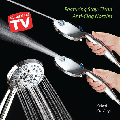 Flexible Massage Handheld Shower With Long Hose