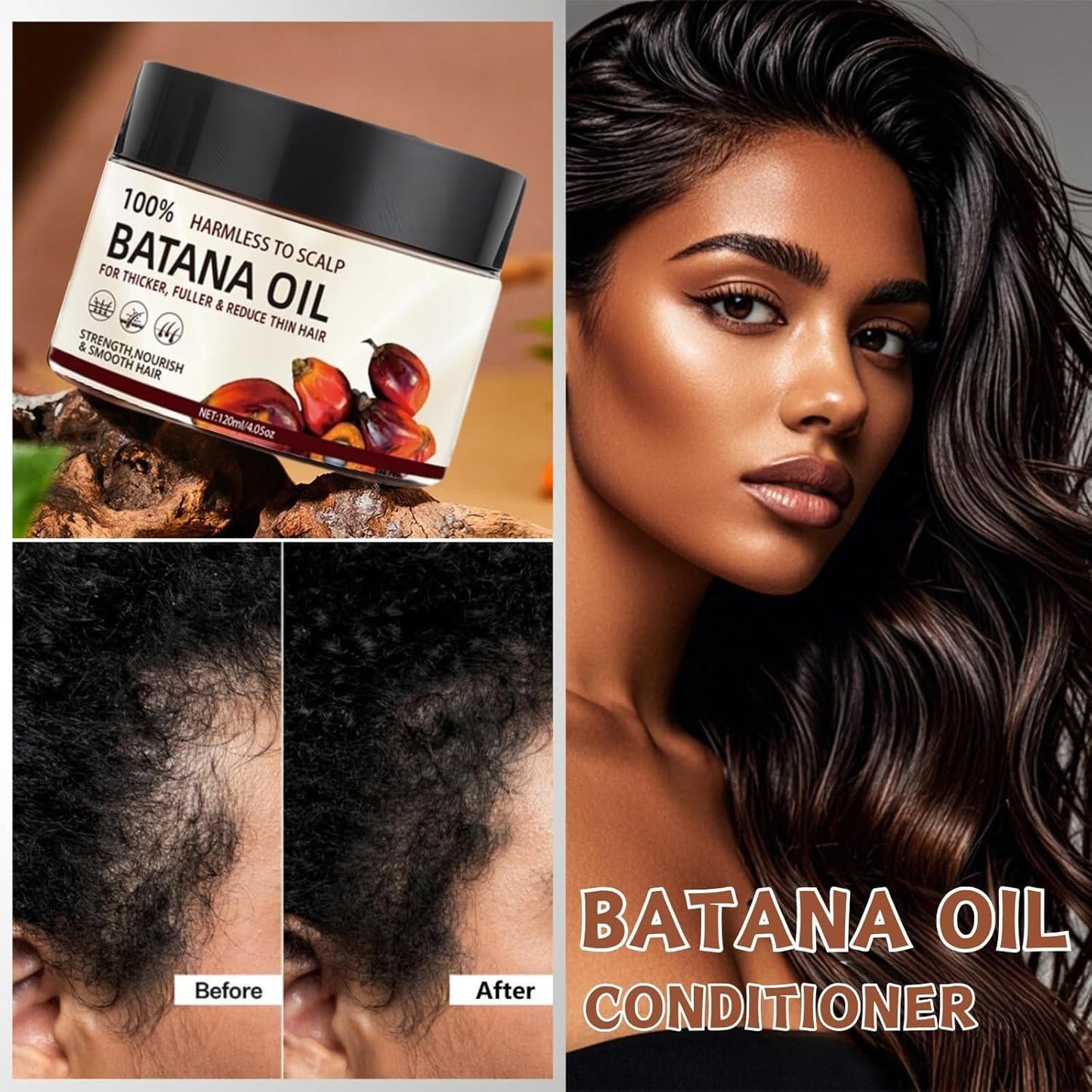 Organic Hair Care Oil Treatment Set