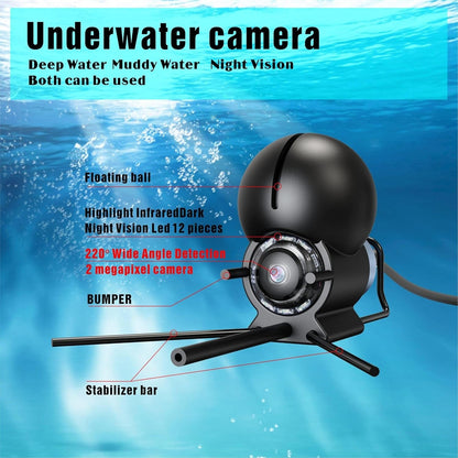 Compact Fishing Camera System with 4.3 LCD Display
