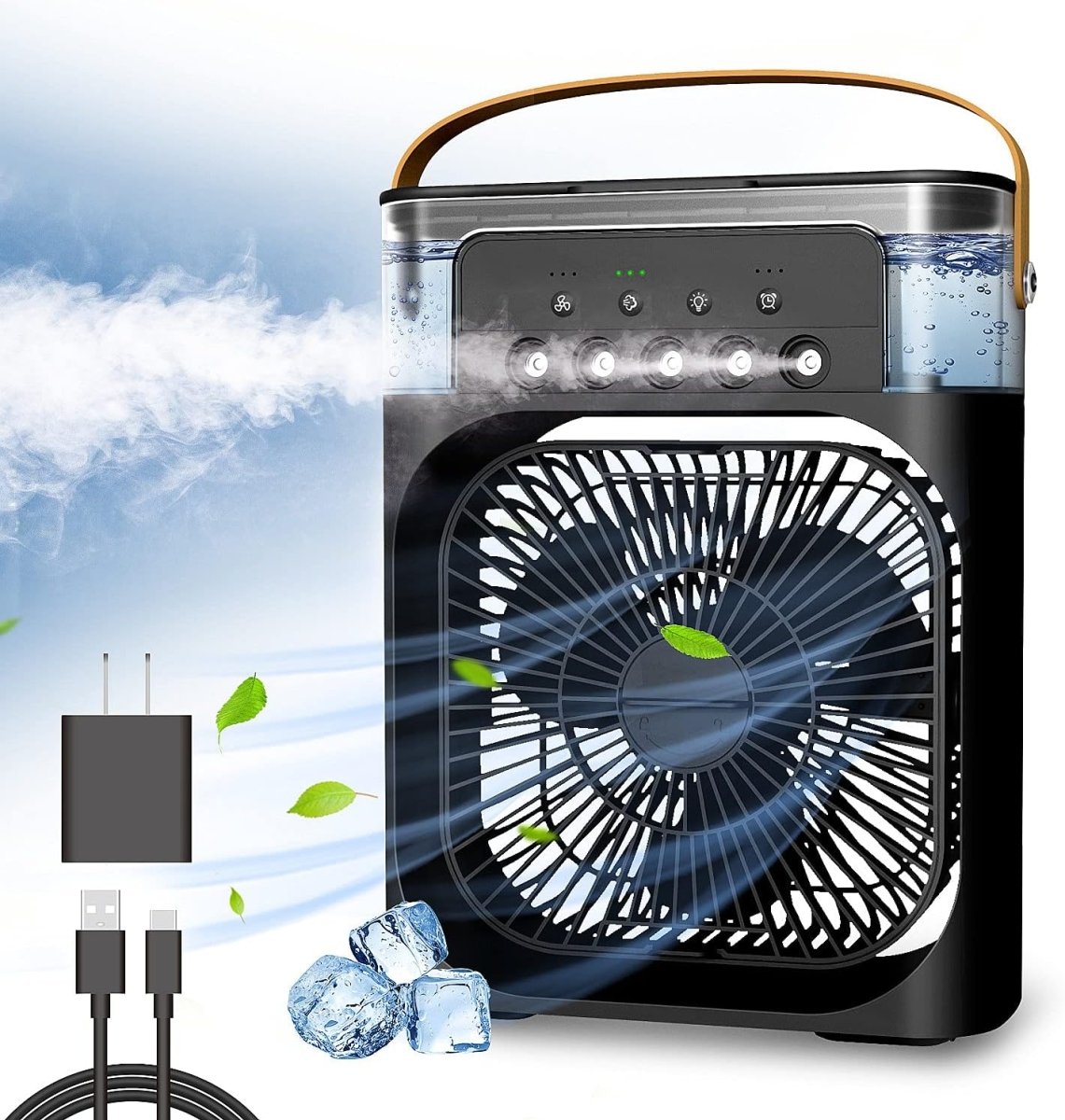 Portable Cool Breeze Fan - Quick Refreshment