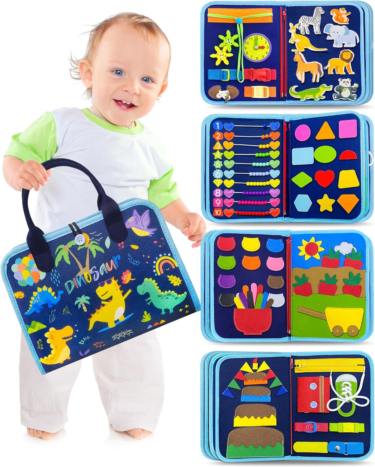 Interactive Educational Felt Board for Kids - Halri