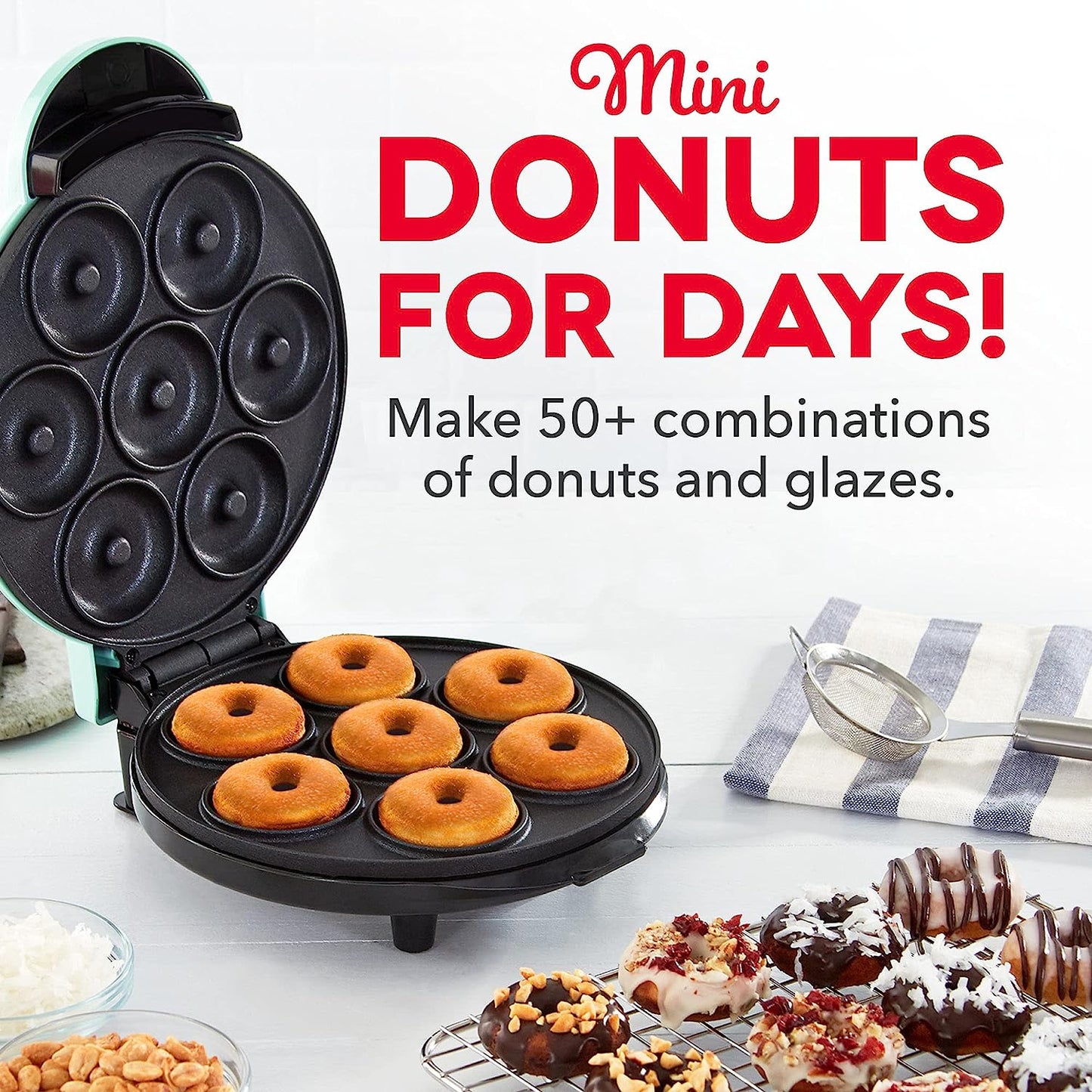 Compact Electric Donut Baker