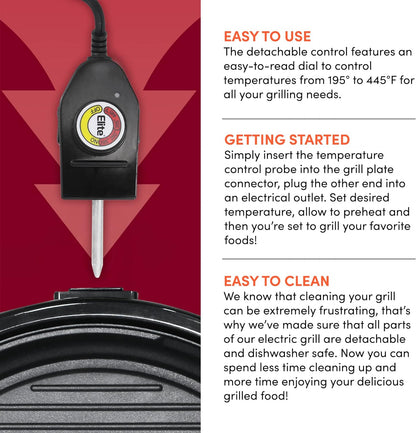 Indoor Portable Non-Stick Electric BBQ Grill