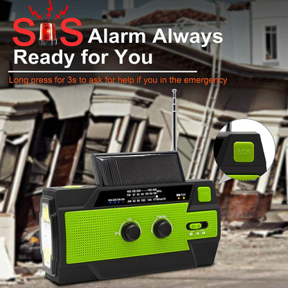 Portable Hand Crank Storm Radio