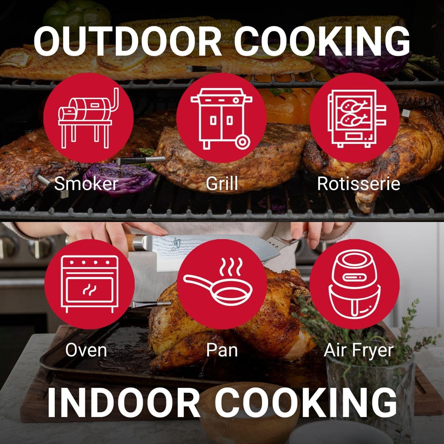 Digital BBQ Meat Temperature Probe