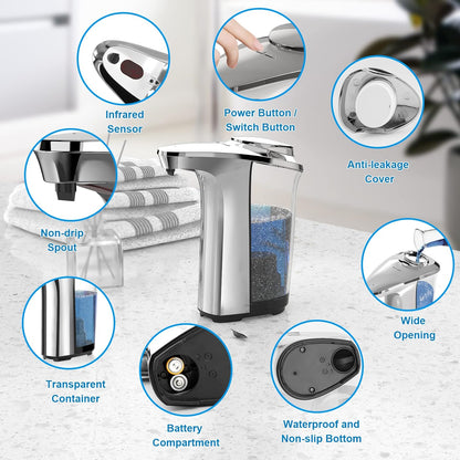 Easy Hands Free Soap Dispenser For Home Use