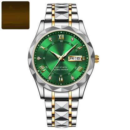 Premium Men's Water Resistant Luminous Wristwatch