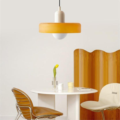 Vintage Style Glass Pendant Lighting Fixture
