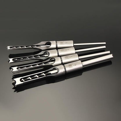 Precise Square Mortise Drill Bit Set