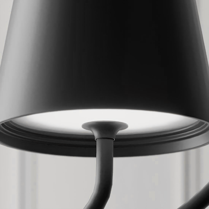 Bright Cordless LED Hanging Light