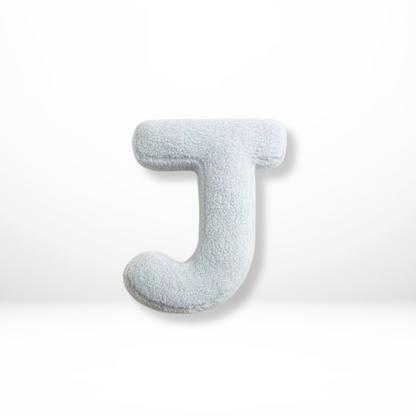 Soft Velvet Alphabet Pillow With Letters A-Z