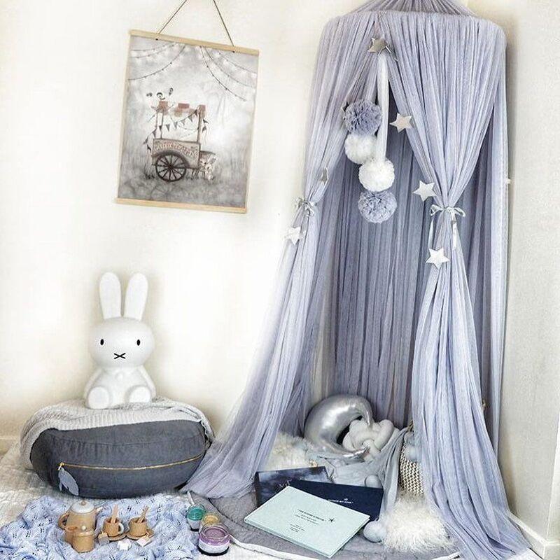 Soft Baby Bed Canopy - Cozy Nursery Shelter