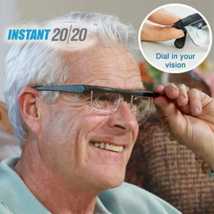 Easy Focus Reading Glasses with Adjustable Lenses
