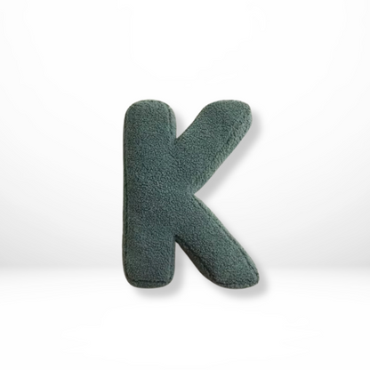Soft Velvet Alphabet Pillow With Letters A-Z