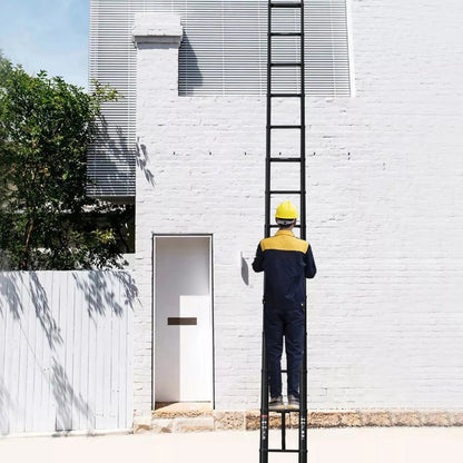 Strong Adjustable Roofing Ladder with Sturdy Hook