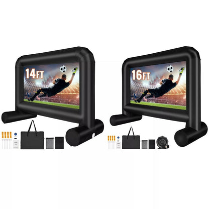 Inflatable Backyard Movie Projection Screen