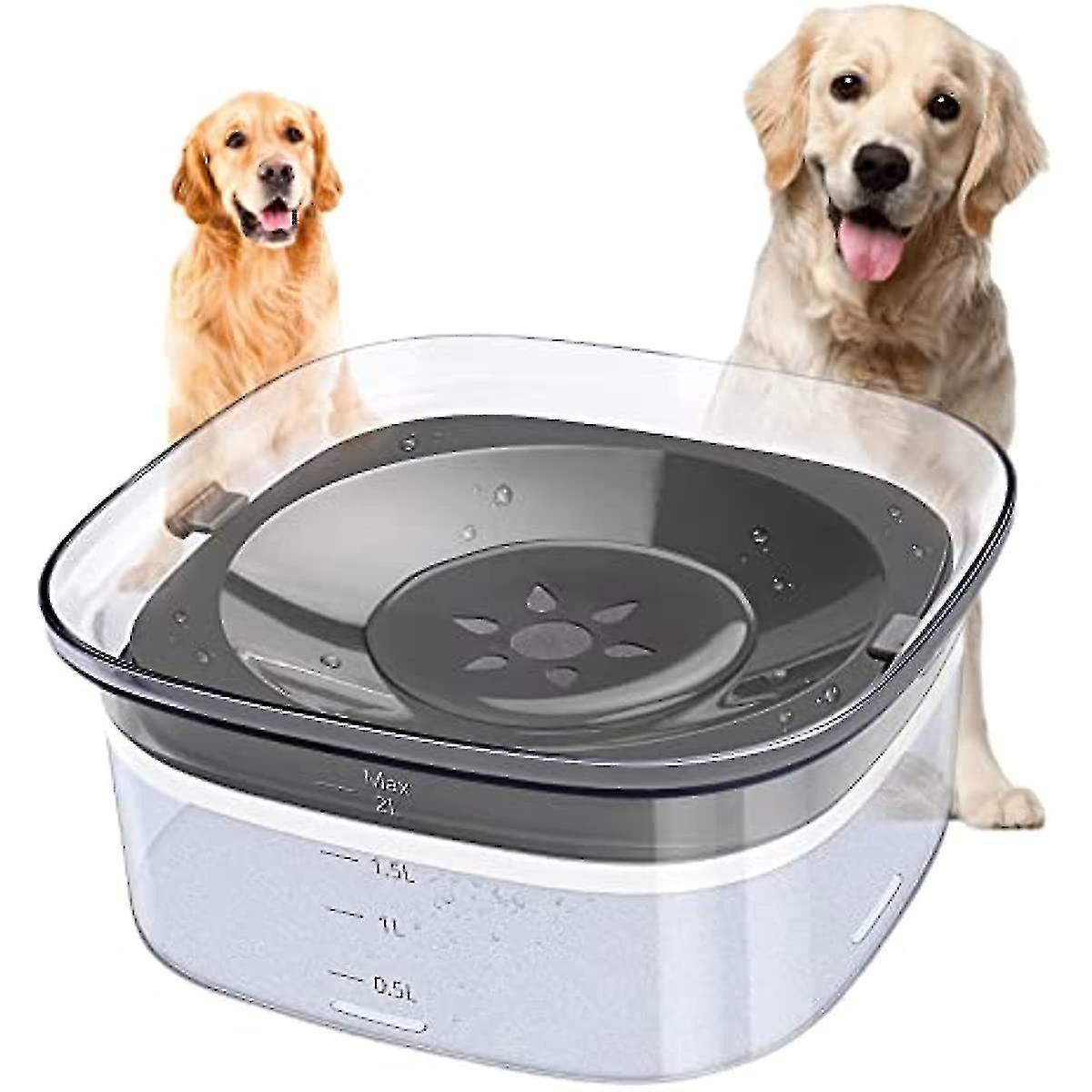 Spill Proof Pet Water Bowl for Dogs and Cats - Halri