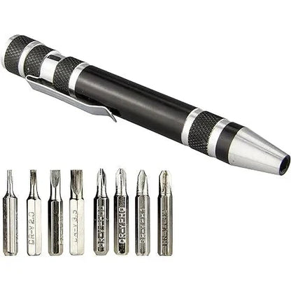 Portable 8-in-1 Multi Tool Pen