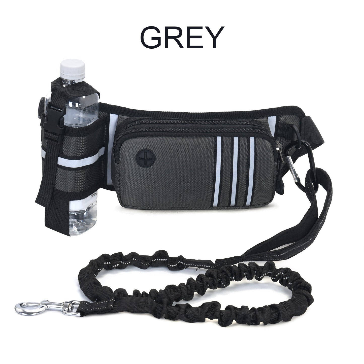Adjustable Dog Walking Belt with Pouch