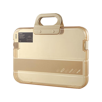 Clear Big Storage File Organizer Box
