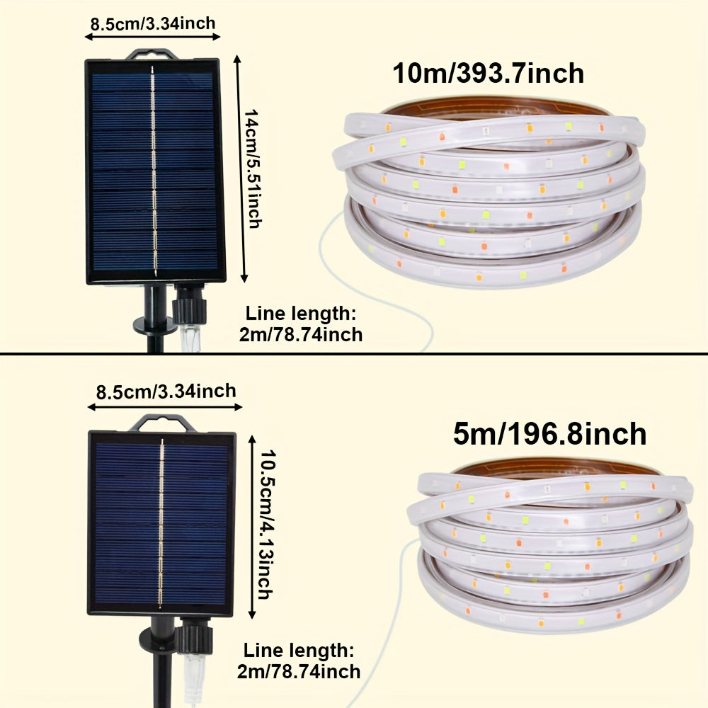 Flexible Solar Powered LED Tube Light with Remote - Halri