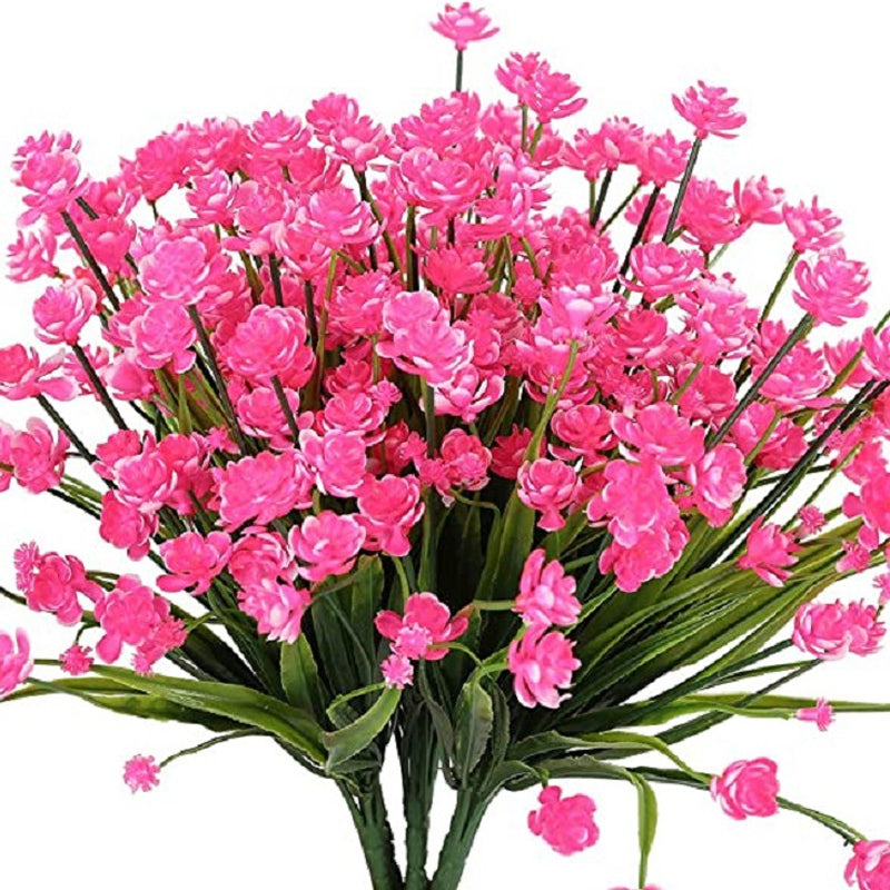 Colorful Outdoor Silk Flower Arrangement