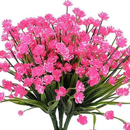 Colorful Outdoor Silk Flower Arrangement