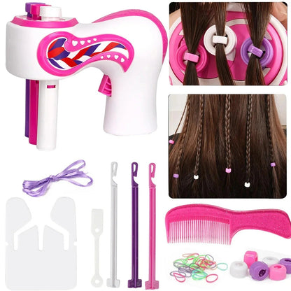 Easy Automatic Hair Braider Device