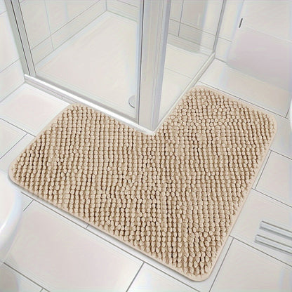 Comfortable L-Shaped Shower Mat for Corner Spaces
