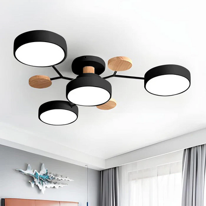 Stylish LED Ceiling Light Fixtures Bright White
