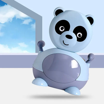 Cute Panda Potty Chair for Kids - Soft PU Seat - Halri