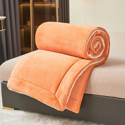 Plush Reversible Velvet Throw Blanket - Halri